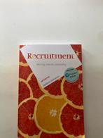 Recruitment - Ardienne Verhoeven - 3e Editie, Ophalen of Verzenden, Gamma, Zo goed als nieuw, HBO