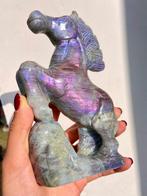 Labradoriet Paard Paarse Flasch. Erg Mooi., Verzamelen, Mineralen en Fossielen, Ophalen of Verzenden