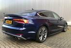 Audi S5 3.0 TFSI Quattro 354pk Tiptronic 2017 Blauw, Auto's, Audi, 2995 cc, Vierwielaandrijving, 92 €/maand, Geïmporteerd