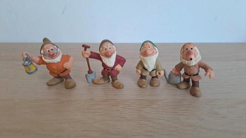 4 dwergen Disney poppetjes, Verzamelen, Poppetjes en Figuurtjes, Zo goed als nieuw, Ophalen of Verzenden