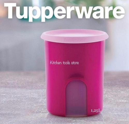Tupperware 1,25L Beschuit rijstwafels bewaardoos voorraadbus, Huis en Inrichting, Keuken | Tupperware, Nieuw, Bus of Trommel, Ophalen of Verzenden
