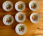 Set van 7 Schwarzenhammer porseleinen  fruitbakjes, Antiek en Kunst, Ophalen of Verzenden