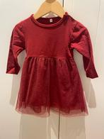 Rode glitter kerstjurk feestjurk glitterjurk Zeeman maat 86, Kinderen en Baby's, Babykleding | Maat 86, Zeeman, Meisje, Jurkje of Rokje