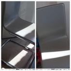 4 voor 10€  heerlijke buisframe stoelen, Ophalen, Gebruikt, Grijs, Vijf, Zes of meer stoelen