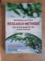 Research Methods: A Practical Guide for the Social Sciences, Boeken, Bob Matthews, Ophalen of Verzenden, Zo goed als nieuw, Alpha