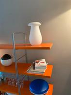 IKEA Maria Vinke Vaas - Wit Glas, Wit, Ophalen of Verzenden, Minder dan 50 cm, Glas
