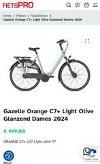 NIEUWE GAZELLE ORANGE 7+ 2024, Fietsen en Brommers, Fietsen | Dames | Damesfietsen, Ophalen, Nieuw, Gazelle, Versnellingen