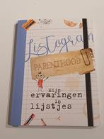 Parenthood Listogram - Mijn Ervaringen in Lijstjes, Ophalen of Verzenden, Zo goed als nieuw, Opvoeding tot 6 jaar, Onbekend