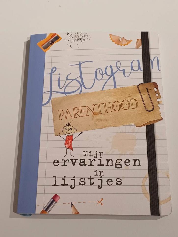 Parenthood Listogram - Mijn Ervaringen in Lijstjes, Boeken, Zwangerschap en Opvoeding, Zo goed als nieuw, Opvoeding tot 6 jaar