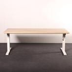 Slingerbureau Schaffenburg zit/zit 180x80cm NIEUW blad, Ophalen of Verzenden, In hoogte verstelbaar, Gebruikt, Bureau