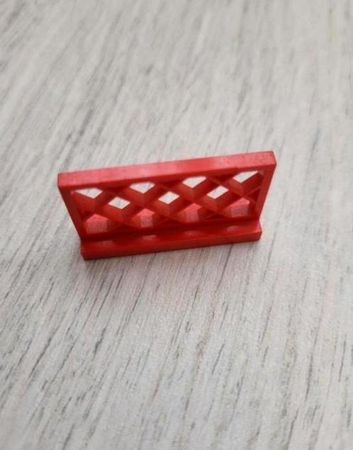 Lego hek / hekje / hekwerk 4x1x1 blokje Rood., Kinderen en Baby's, Speelgoed | Duplo en Lego, Gebruikt, Lego, Losse stenen, Ophalen of Verzenden