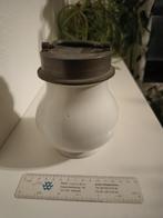 Antieke Franse bouillonpot tinnen deksel, Antiek en Kunst, Ophalen of Verzenden