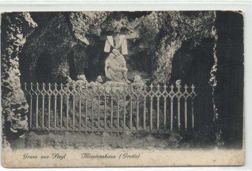 x04089 steyl  grot, Verzamelen, Ansichtkaarten | Nederland, Ongelopen, Limburg, Voor 1920, Verzenden