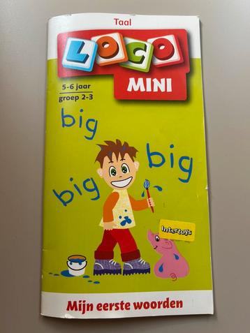 Mini Loco Mijn eerste woorden 5-6 jaar / groep 2-3! beschikbaar voor biedingen