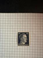 Duitse Rijk Postzegel - 80 Pfennig Hitler, Ophalen of Verzenden, Duitse Keizerrijk, Gestempeld
