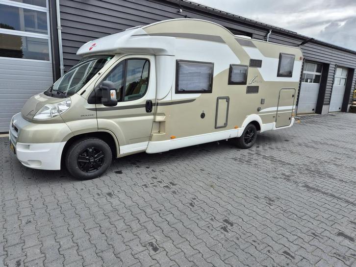 Bürstner Ixeo IT 710 airco 2x | luchtvering | hefbed, Caravans en Kamperen, Campers, Particulier, tot en met 4, Half-integraal