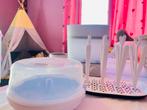 Philips Avent Set: Sterilisator , Warmer, Droogrek, Ophalen of Verzenden, Zo goed als nieuw, Flessen- of potjesverwarmer