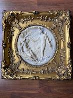 Edward William Wyon sculptuur in lijst., Antiek en Kunst, Ophalen of Verzenden