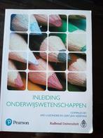 Inleiding Onderwijswetenschappen -Pedagogische Wetenschappen, Pearson, Ophalen of Verzenden, Gamma, WO