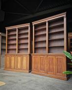 Unieke antieke bibliotheekkasten | boekenkasten set #874