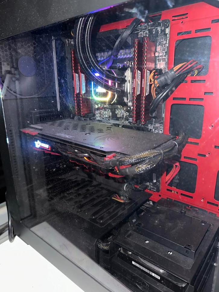 Game setup, Computers en Software, Desktop Pc's, Gebruikt, Onbekend, HDD, 8 GB, Met videokaart, Gaming, Ophalen of Verzenden