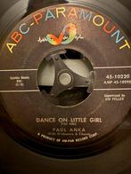Paul Anka - Dance On Little Girl / I Talk To You, 7 inch, Single, Ophalen of Verzenden, Zo goed als nieuw
