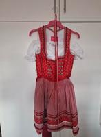 Krüger dirndl rood, Ophalen of Verzenden, Zo goed als nieuw, Maat 34 (XS) of kleiner, Overige thema's