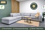 Montel Hoekbank Grijs Infinity Square [Refurbished], Huis en Inrichting, -, -, 300 cm of meer, Ophalen of Verzenden