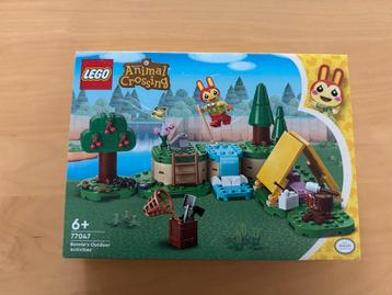 Lego Animal Crossing Kamperen met Bunnie #77047 beschikbaar voor biedingen