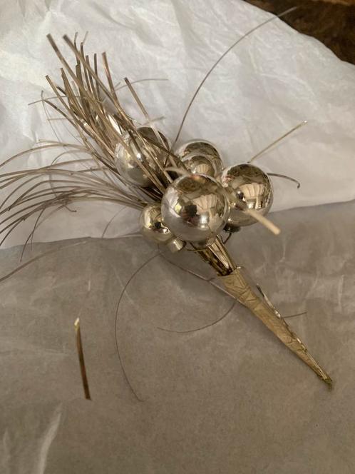 #kerst kerstbal tak tinsel, Diversen, Kerst, Gebruikt, Ophalen of Verzenden
