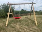 schommel kastanje hout, Kinderen en Baby's, Speelgoed | Buiten | Speeltoestellen, Ophalen of Verzenden, Nieuw, Klimtouw