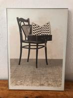 Klaas Gubbels. Stoel met schaakbord. 1991., Antiek en Kunst, Ophalen of Verzenden