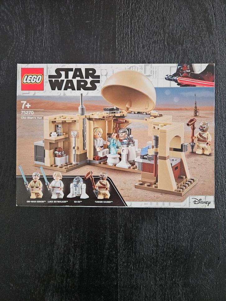 Lego 75270 Obi-Wan's Hut, Kinderen en Baby's, Speelgoed | Duplo en Lego, Nieuw, Lego, Complete set, Ophalen of Verzenden