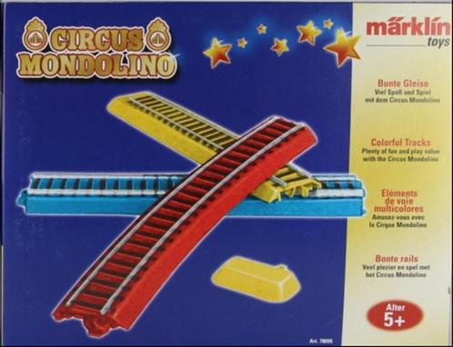 GEVRAAGD: Märklin Cirkus Mondolino 78095 uitbreidingsset, Hobby en Vrije tijd, Modeltreinen | H0, Zo goed als nieuw, Wisselstroom
