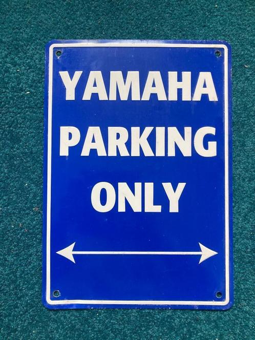 Yamaha parking only, Verzamelen, Merken en Reclamevoorwerpen, Zo goed als nieuw, Ophalen of Verzenden