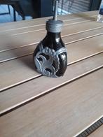 Flesje met tin., Ophalen of Verzenden