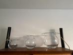 Retro Set van 3 Mooie Nanny Still Saturnus vazen, Huis en Inrichting, Woonaccessoires | Vazen, Ophalen, Gebruikt, Overige kleuren