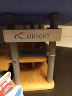 Houten Vliegveld Speelset met Voertuigen, Ophalen of Verzenden, Zo goed als nieuw, Jongen of Meisje