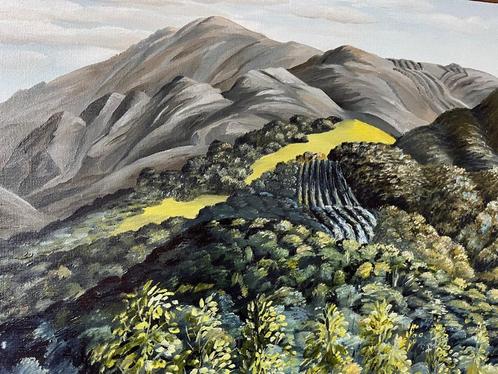 Erna van Mondfrans, berglandschap, Antiek en Kunst, Kunst | Schilderijen | Klassiek, Ophalen