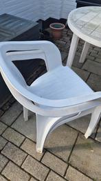 Tuinstoelen + Tafel (gebruikt), Ophalen, Gebruikt, Plastic