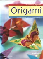 Origami – Vouwen voor beginners, Ophalen of Verzenden, Zo goed als nieuw, Nick Robinson, Overige onderwerpen