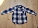 SCAMPS & BOYS blauw geruit overhemd maat 104 ~ CP3024, Kinderen en Baby's, Overhemd of Blouse, Zo goed als nieuw, Jongen, Scamps & Boys