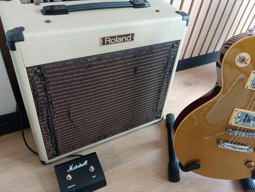 Roland Bluescube, Muziek en Instrumenten, Versterkers | Bas en Gitaar, Zo goed als nieuw, 50 tot 100 watt, Ophalen