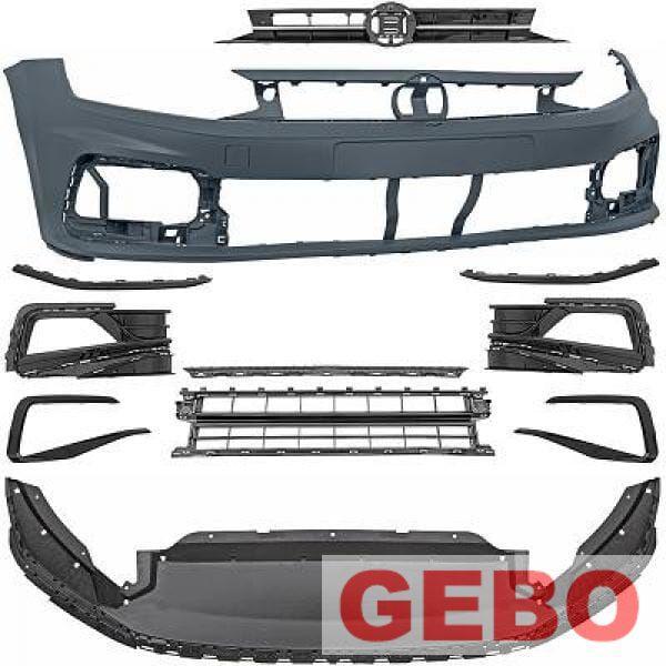 Volkswagen Polo 2G voorbumper R-line 2017/2021 PRIMER, Auto-onderdelen, Carrosserie en Plaatwerk, Bumper, Volkswagen, Voor, Nieuw