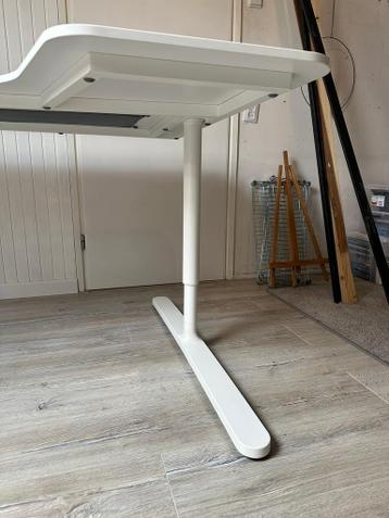 IKEA Bekant hoekbureau – wit – in hoogte verstelbaar - afbeelding 5