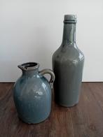 2 vazen, Huis en Inrichting, Ophalen, Overige kleuren, 50 tot 75 cm, Glas