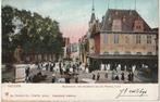 Hoorn-Roodensteen met standbeeld Jan Pietersz Coen (kaasmark, Ophalen of Verzenden, Voor 1920, Gelopen, Noord-Holland