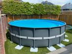Intex Ultra XTR 5,50 in diameter 1,30 hoog. Zeer compleet., Tuin en Terras, Zwembaden, 120 cm of meer, Gebruikt, Rond, 300 cm of meer
