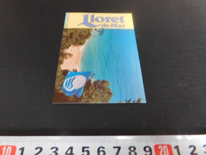 sticker lloret de mar costa brava girona spanje, Verzamelen, Stickers, Zo goed als nieuw, Ophalen
