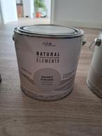 Leemverf pastelbruin Natural Elements 2,5l, Doe-het-zelf en Verbouw, Verf, Beits en Lak, Ophalen of Verzenden, Nieuw, Bruin